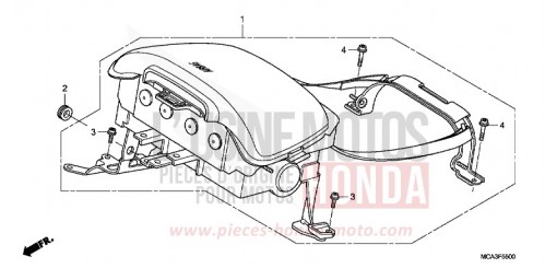 MODULE DE SAC GONFLABLE GL18008 de 2008